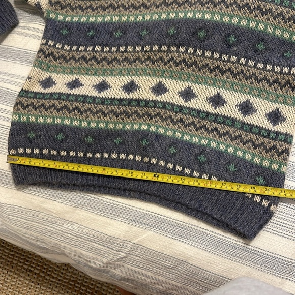 L. L. Bean 80’s Vintage Mohair Wool Blend Cozy Chunky Sweater - Picture 10 of 12